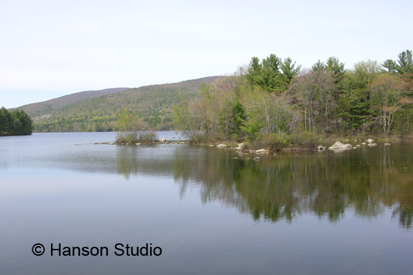 Moultonborough, NH - Lake Kanasatka - Spring
